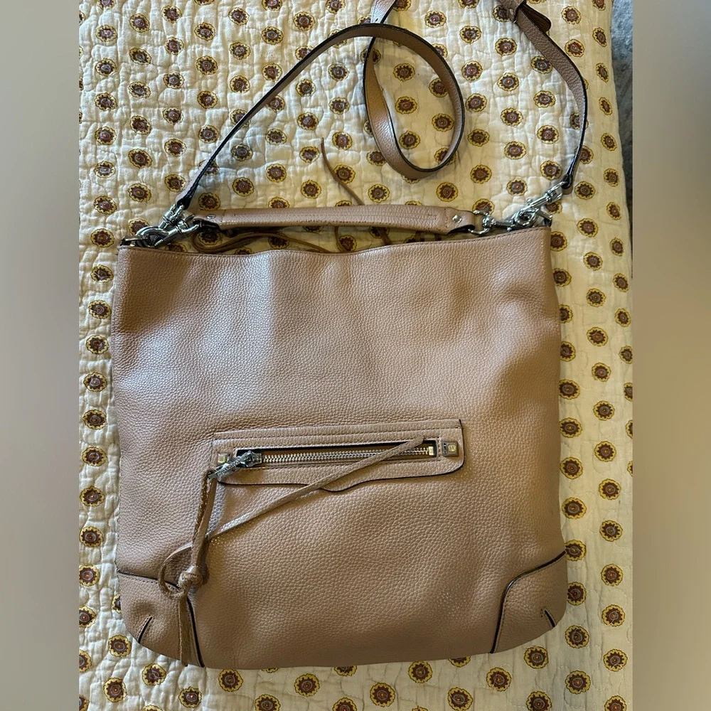Rebecca Minkoff Large Tan Leather Bag - Picture 2 of 5